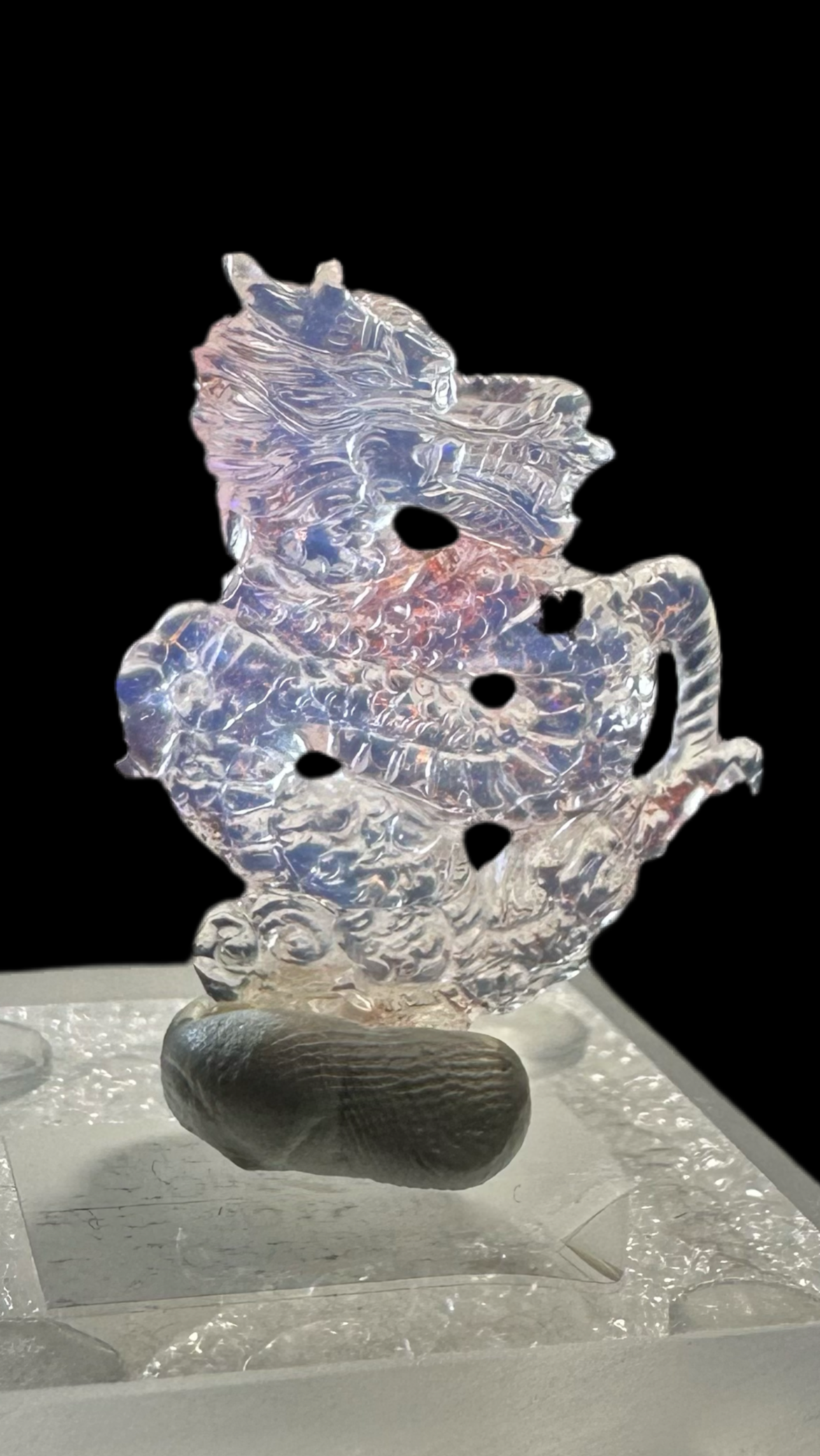 3D Dragon - Contra Luz Jelly Opal, Mexico,