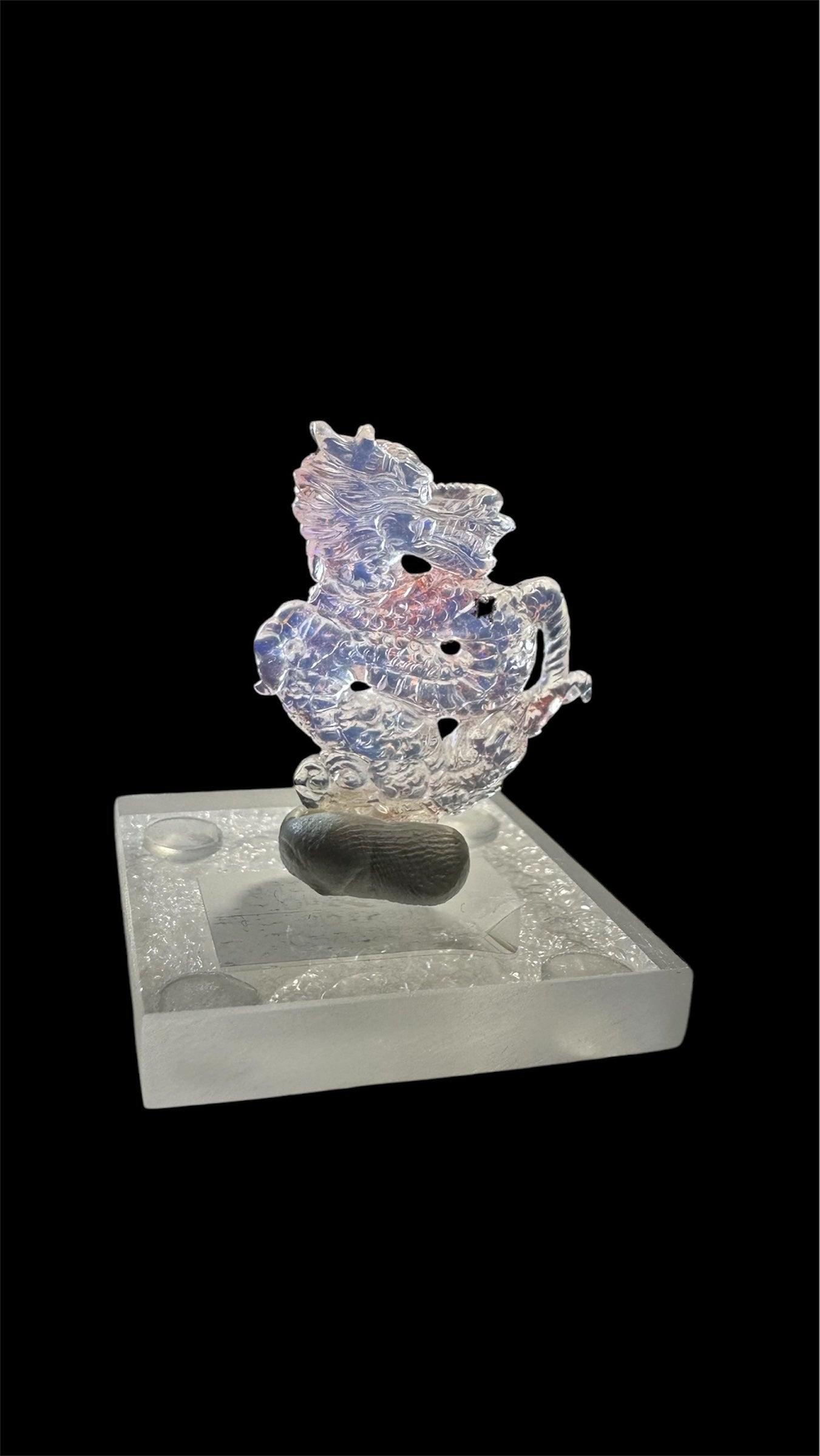 3D Dragon - Contra Luz Jelly Opal, Mexico,