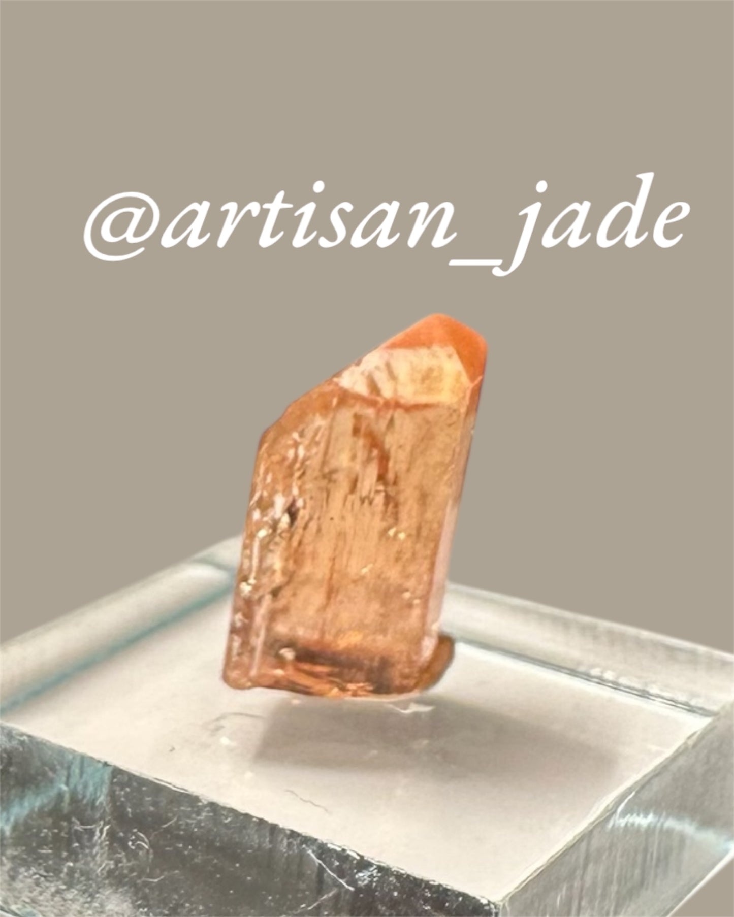 Imperial Topaz - Brazil Thumbnail Crystal