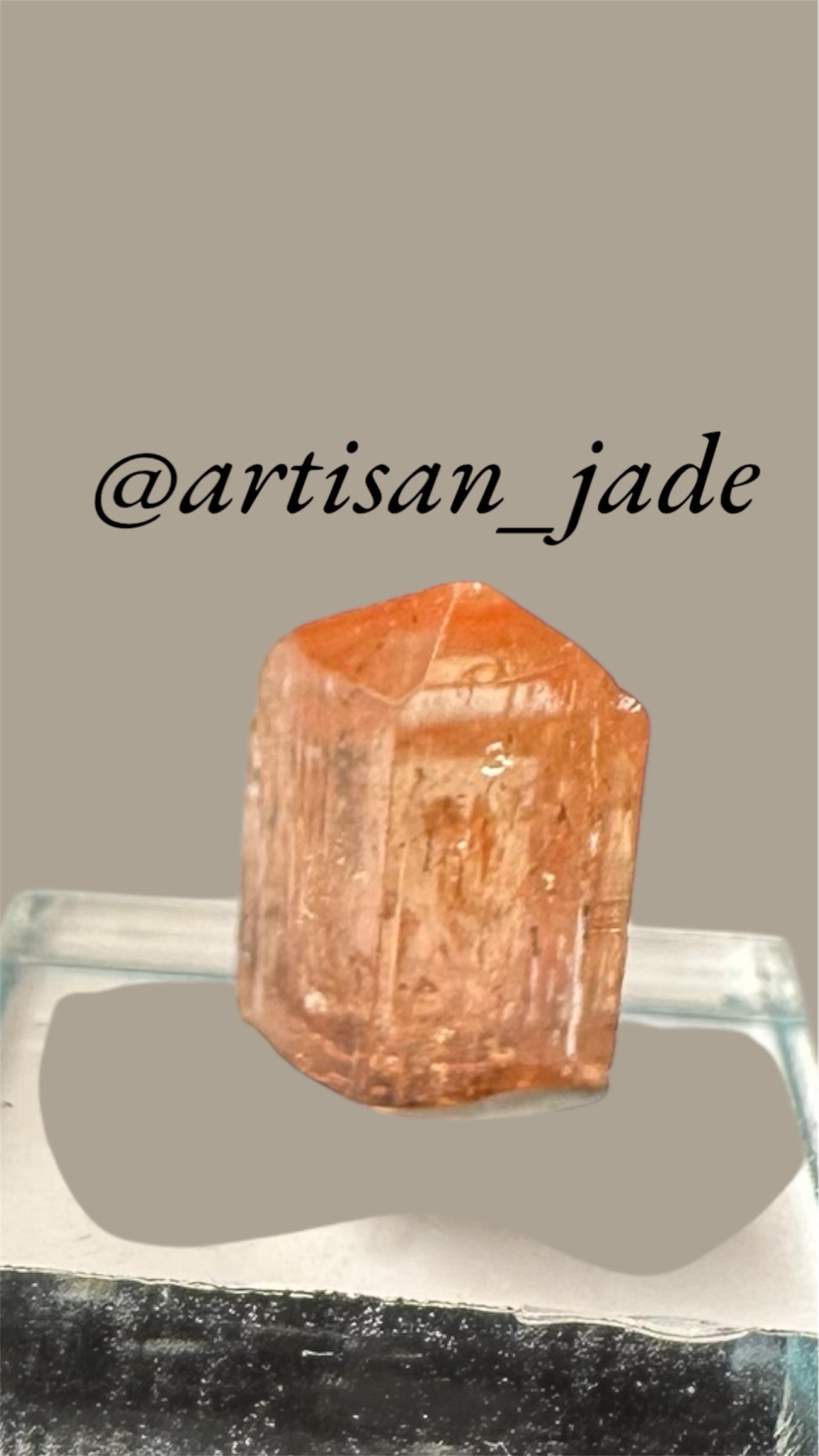 Imperial Topaz - Brazil Thumbnail Crystal