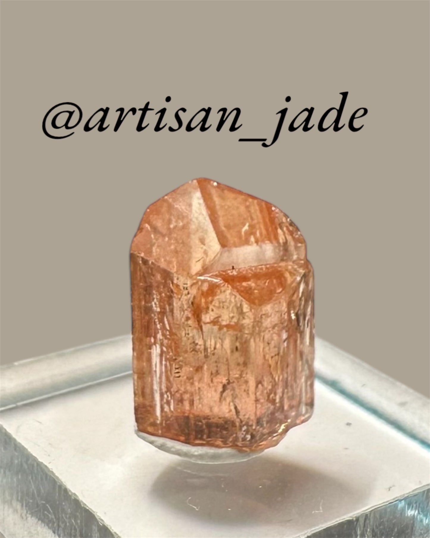 Imperial Topaz - Brazil Thumbnail Crystal